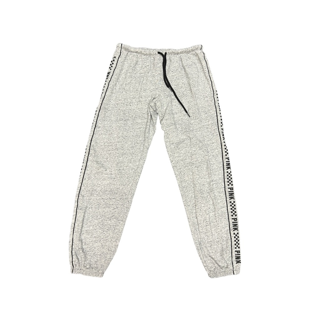 PINK grey sweatpants